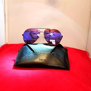 Christian Dior Split Sunglasses Deep.pink and Blue Lenses